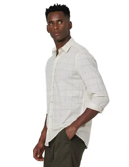 imagem do produto Camisa Manga Longa Slub Fine Sand