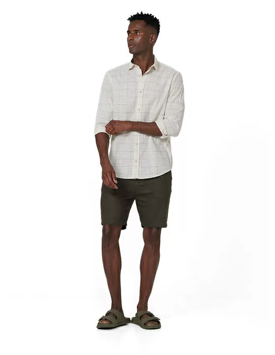 imagem do produto Camisa Manga Longa Slub Fine Sand