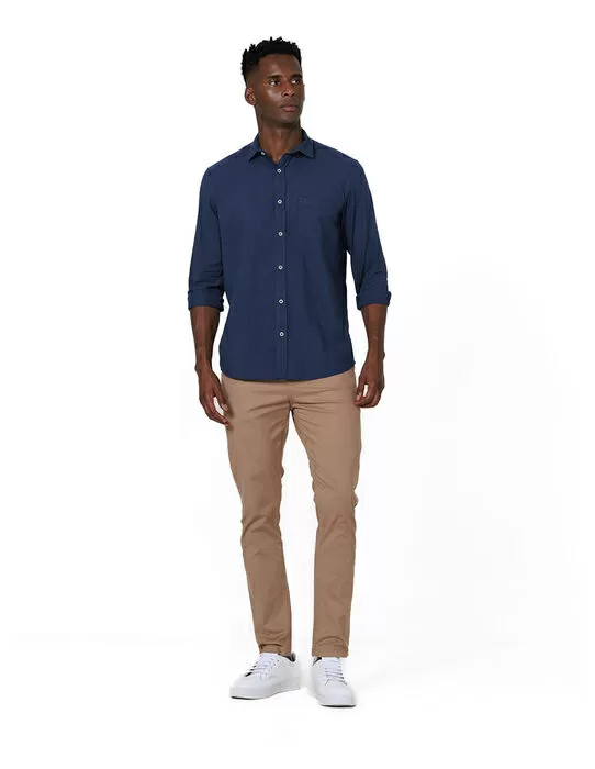 imagem do produto Camisa Manga Longa Slub Martimo