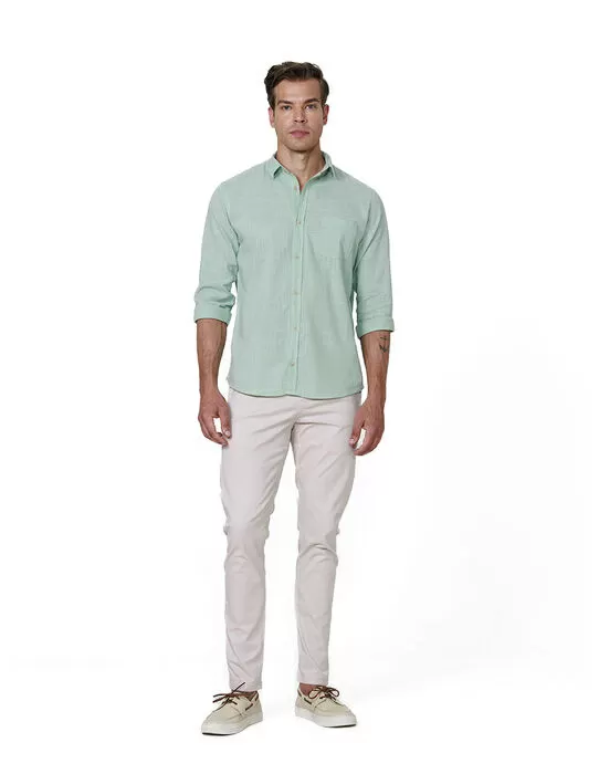 imagem do produto Camisa Manga Longa Slub Martimo