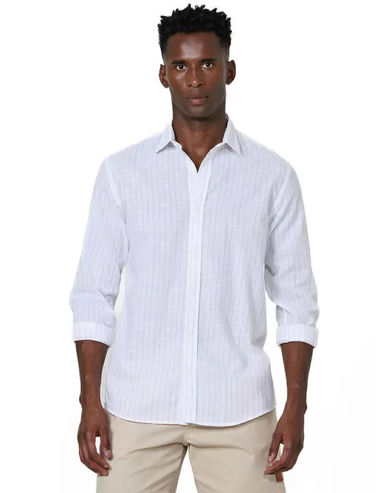 imagem do produto Camisa Manga Longa Slub Stripes