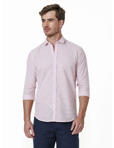 imagem de Camisa Manga Longa Slub Suncoast Rosa
