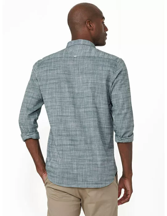 imagem do produto Camisa Manga Longa Slub Trama