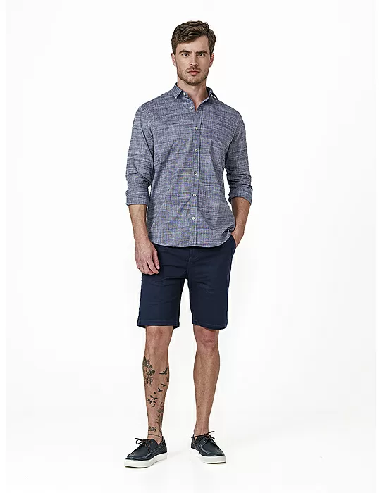 imagem do produto Camisa Manga Longa Slub Trama