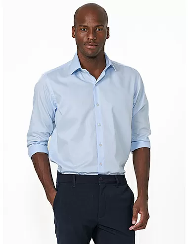 imagem de Camisa Manga Longa Social Dobby Atlas