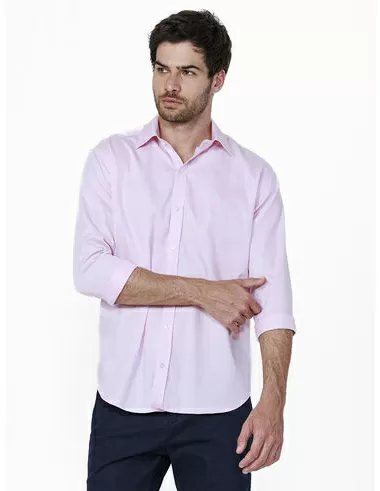 imagem de Camisa Manga Longa Social Dobby Herring