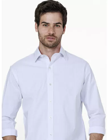 imagem de Camisa Manga Longa Social Dobby Herring Branco