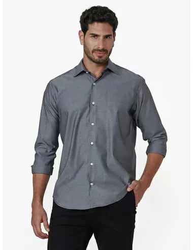 imagem de Camisa Manga Longa Social Dobby Matter