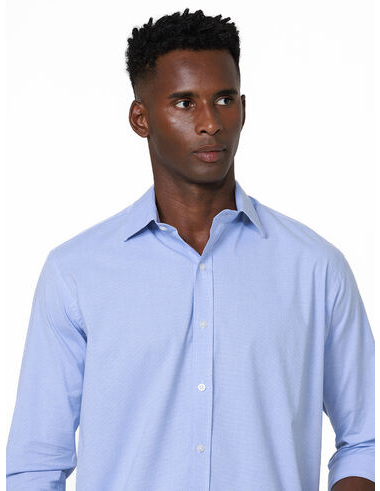 imagem de Camisa Manga Longa Social FT Link Span Azul