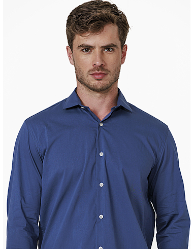 imagem de Camisa Manga Longa Social Prime Indigo