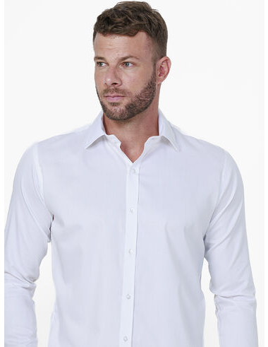 imagem de Camisa Manga Longa Social Workline Span Branco