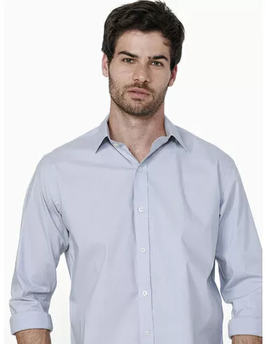 imagem de Camisa Manga Longa Social Workline Span Cinza
