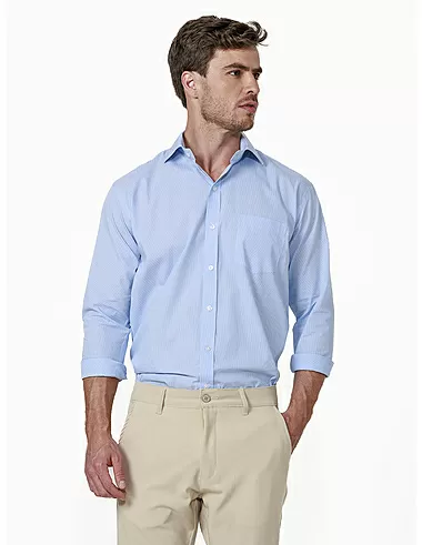 imagem de Camisa Manga Longa Tricoline Estocolmo