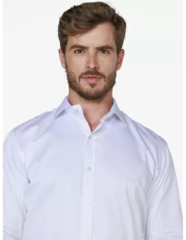 imagem de Camisa Manga Longa Tricoline Frankfurt Branco