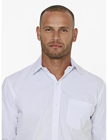 imagem de Camisa Manga Longa Tricoline Hamburgo Branco