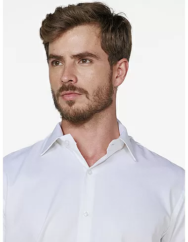 imagem de Camisa Manga Longa Tricoline Span Dortmund Branco