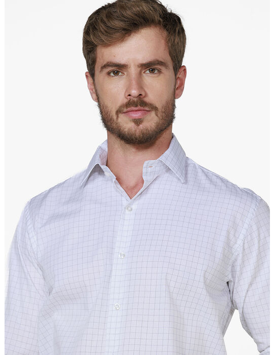 imagem de Camisa Manga Longa Tricoline Talín Branco
