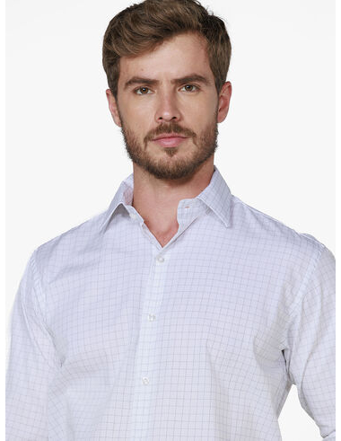 imagem de Camisa Manga Longa Tricoline Talín Branco