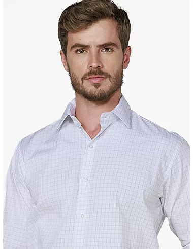 imagem de Camisa Manga Longa Tricoline Taln Branco