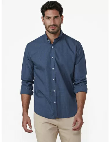 imagem de Camisa Manga Longa Work Grid Mini