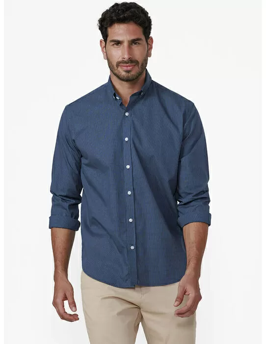 imagem do produto Camisa Manga Longa Work Grid Mini