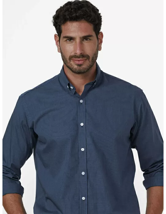 imagem do produto Camisa Manga Longa Work Grid Mini