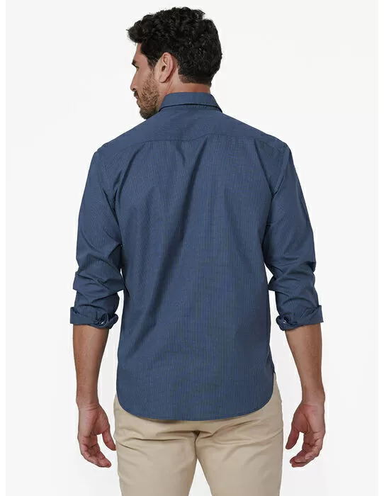 imagem do produto Camisa Manga Longa Work Grid Mini