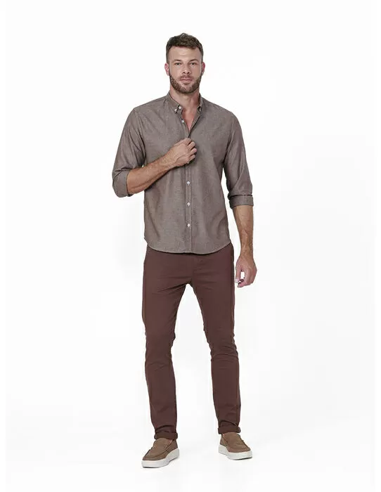 imagem do produto Camisa Manga Longa Work Oxford Brest