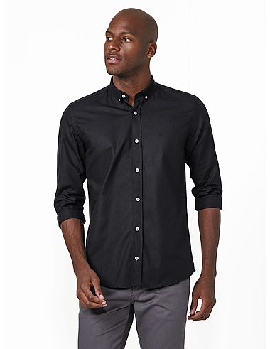 imagem de Camisa Manga Longa Work Oxford City Preto
