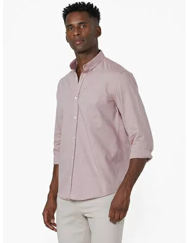 imagem de Camisa Manga Longa Work Oxford Daily Telha