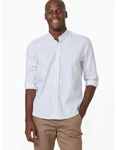 imagem de Camisa Manga Longa Work Oxford Grid
