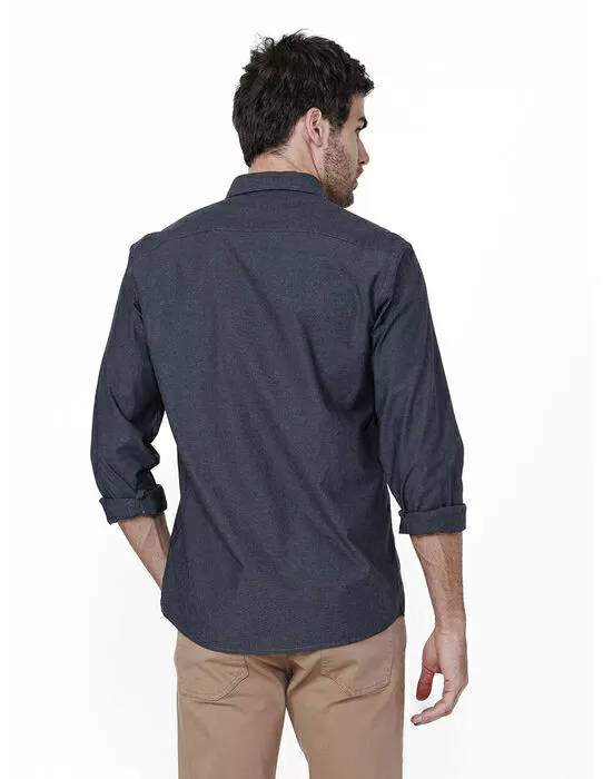 imagem do produto Camisa Manga Longa Work Oxford Melange