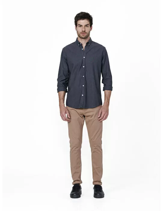 imagem do produto Camisa Manga Longa Work Oxford Melange