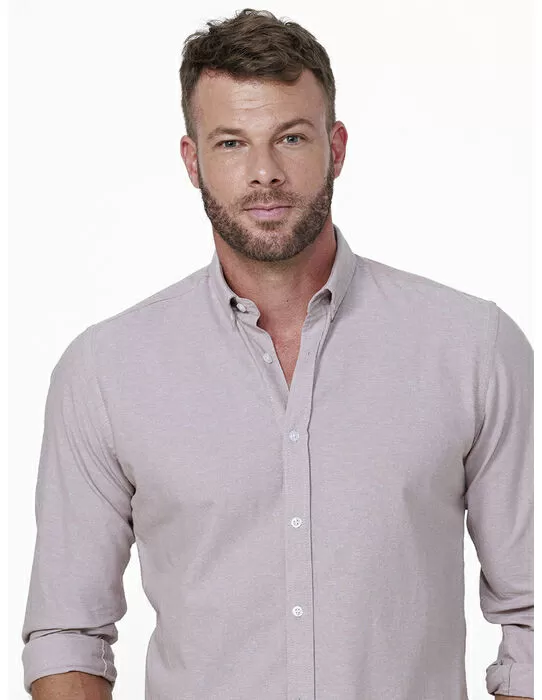 imagem do produto Camisa Manga Longa Work Oxford Melange