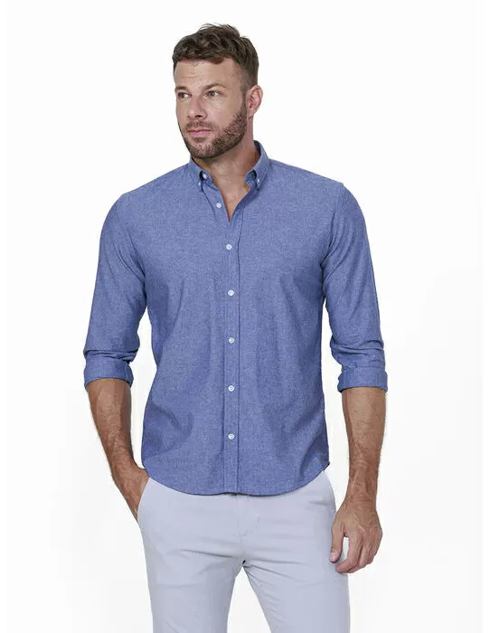 imagem do produto Camisa Manga Longa Work Oxford Melange