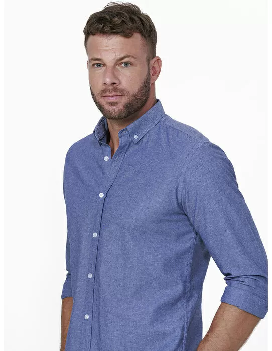 imagem do produto Camisa Manga Longa Work Oxford Melange