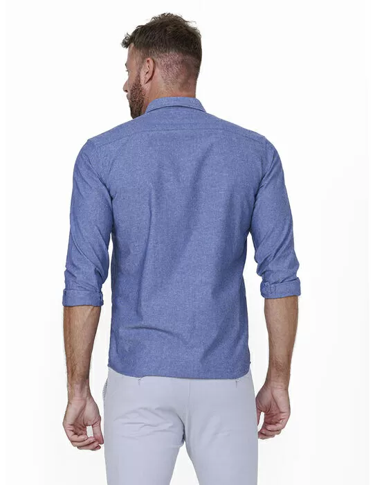 imagem do produto Camisa Manga Longa Work Oxford Melange