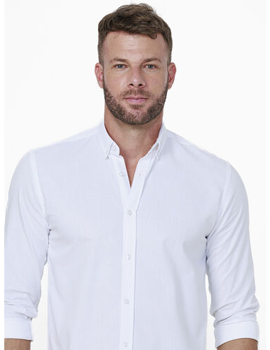 imagem de Camisa Manga Longa Work Oxford Move Branco