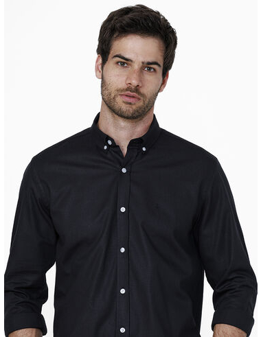 imagem de Camisa Manga Longa Work Oxford Move Preto