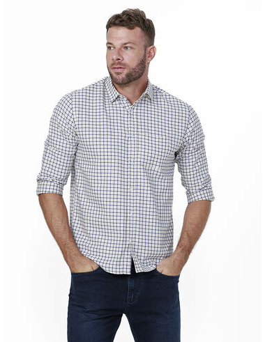 imagem de Camisa Manga Longa Xadrez Arzano