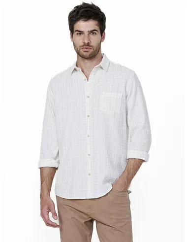 imagem de Camisa Manga Longa Xadrez Moncy
