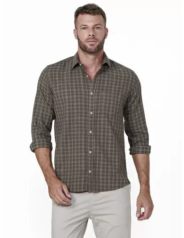 imagem de Camisa Manga Longa Xadrez Moncy