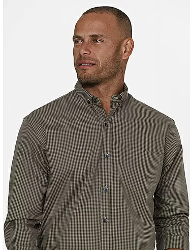 imagem de Camisa Manga Longa XD Colors Verde Musgo/Khaki