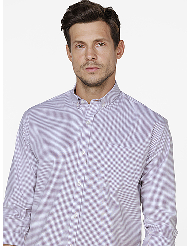 imagem de Camisa  Manga Longa Xd Span Olden Branco/Vinho