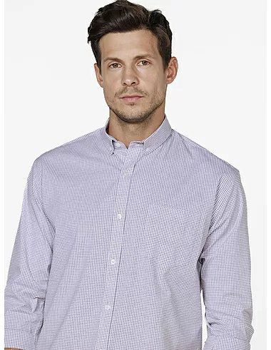 imagem de Camisa  Manga Longa Xd Span Olden Branco/Vinho