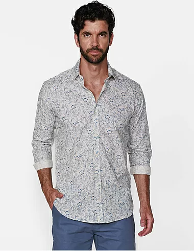 imagem de Camisa Mini Flowers Blue