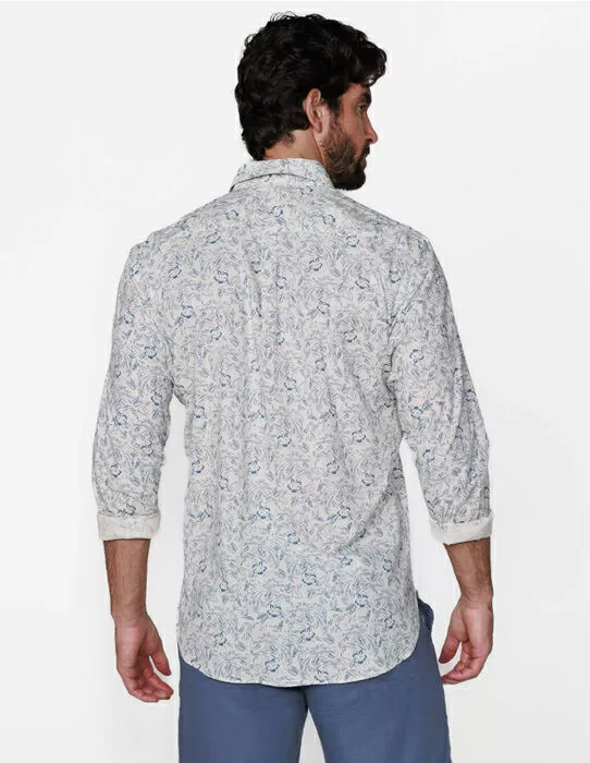 imagem do produto Camisa Mini Flowers Blue