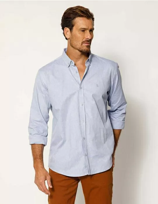 imagem do produto Camisa Oxford Calandrado Slim