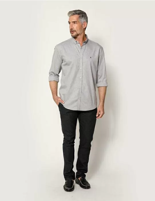 imagem do produto Camisa Oxford Calandrado Slim