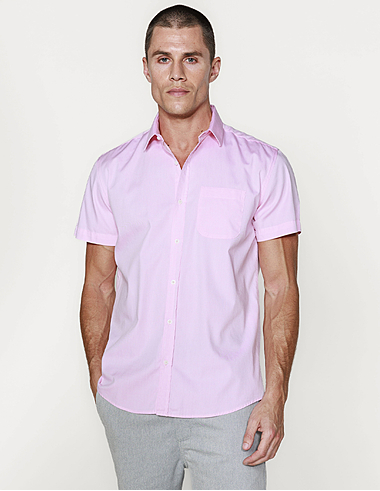 imagem de Camisa Oxford Martinica Rosa